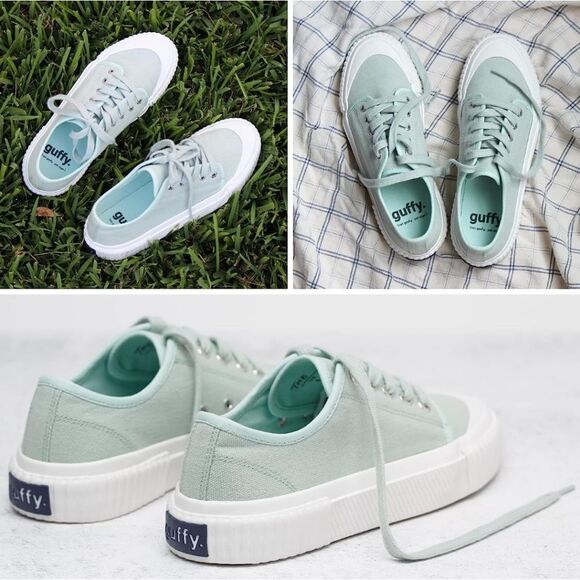 🔸️NIB Guffy Olive Green The Spicewood Canvas Sneakers Size 8 - Picture 2 of 16